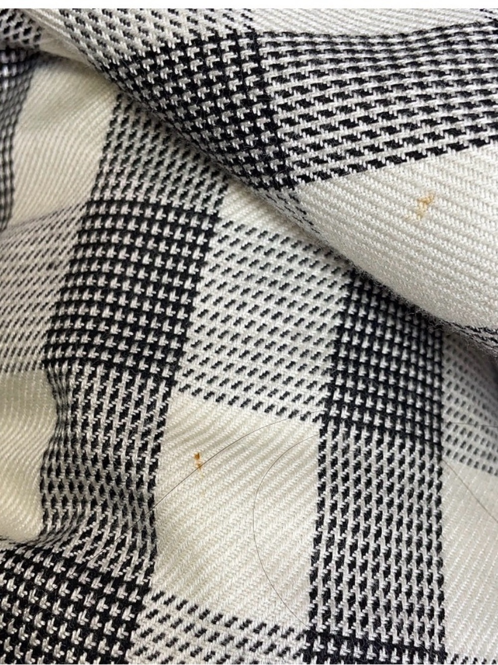 Christian Dior Suit Vintage Coat Checked Longline Women's Black & White Size 10 - Picture 4 of 6